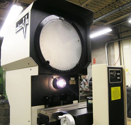 Micro-vu Optical Comparator, Model S14, Working