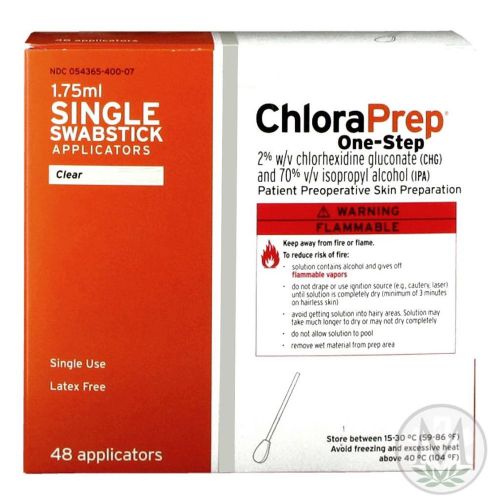 Chloraprep 1.75ml Swabstick Applicator (Single) (Box of 48)