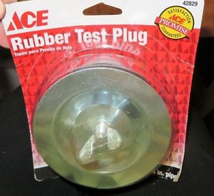 RUBBER TEST PLUG #42829 FOR 4&#034; PIPE