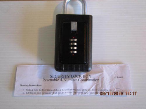 1 lockbox key lock box for realtor real estate 4 digit for sale
