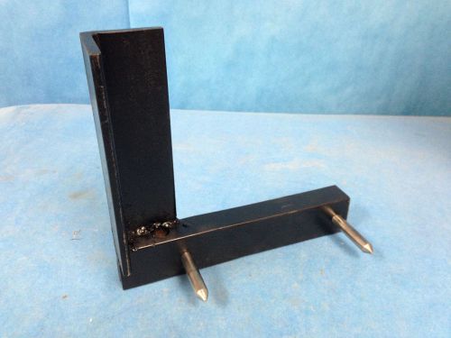 Steel 8&#034; x 7.5&#034; Right Angle Bracket with Pins
