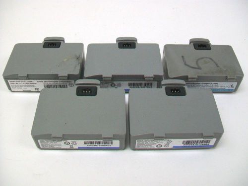 Lot of 5 - Zebra Battery Pack AT16004-1 Li-ion 7.4V