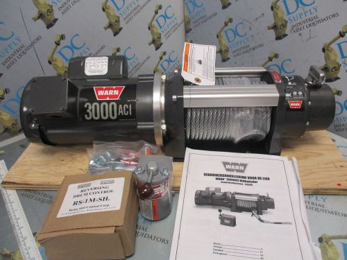 Warn 93000 3000aci 216:1 3000 lb  pull capacity utility winch  new for sale