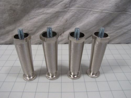 Set of 4 FBD Frozen Beverage Dispenser Leg Kit 12-2533-0001 NEW