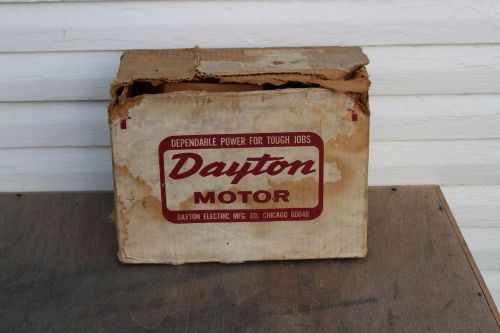 DAYTON 6K971 Motor, 1/4 HP, 1725 RPM 115/208-230 V 3&#034; Shaft 1/2 diam. NEW in box