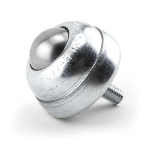 Hudson bearings sbt-1 stud mounted ball transfer carbon steel 1&#034; diameter 75 ... for sale