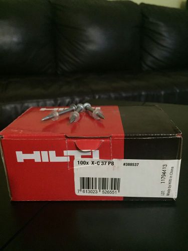 HILTI  X-C37 P8 (Box for 100) BREND NEW. Original box.