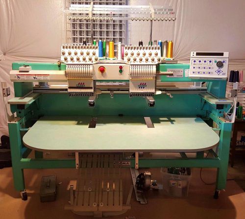 Tajima tmfxii-c1202 embroidery machine for sale