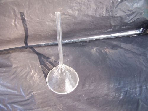 Pyrex 60 degree fluted funnel long stem 75mm for sale