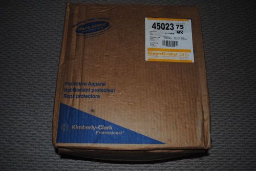 (48) kimberly clark kleenguard ultra protective gear coveralls blue large 45023 for sale