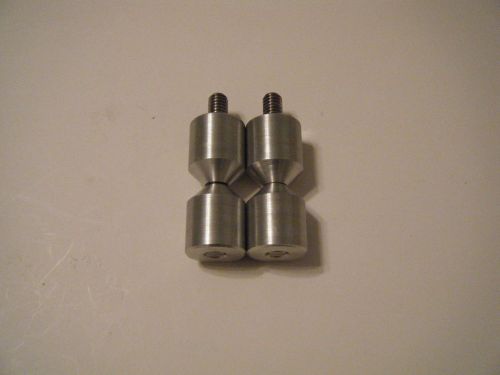 1&#034;-two hole pin-6061- aluminium- 3/8-16 steel threaded rod.. for sale