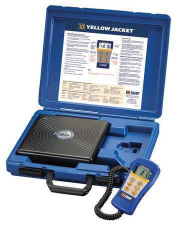 Electronic Refrigerant Charging or Recovery Scale, Yellow Jacket, 68812