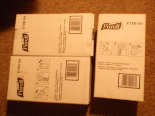 3 PURELL TFX TOUCH FREE DISPENSER SYSTEM 1200ML 40.5 OZ - 2720-01  SAME DAY SHIP