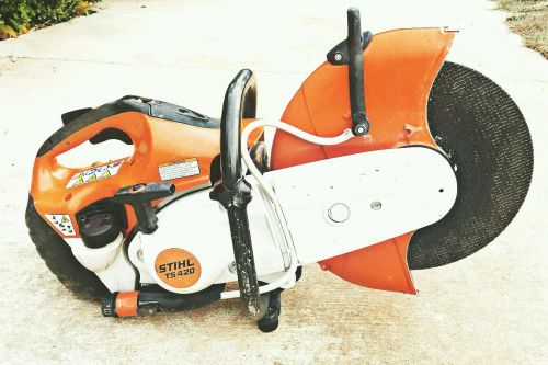 STIHL TS 420 Cutquik 14” Professional 66.7 cc Gas Powered Concrete Saw