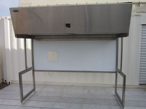 Terra universal vertical laminar flow hood, 2001-33, with stand, price reduced! for sale
