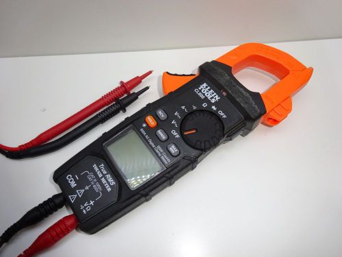 Klein tools 600 amp ac true rms auto-ranging digital clamp meter for sale