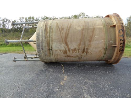 2,800 gallon fiberglass cylindrical tank (ct2202) for sale