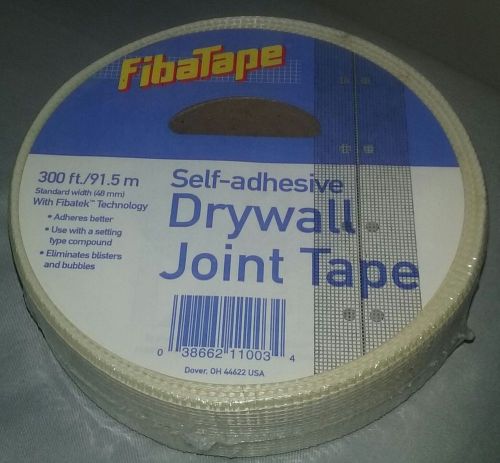 FibaTape Self-adhesive Drywall Joint Tape MADE IN USA BRAND NEW!!!