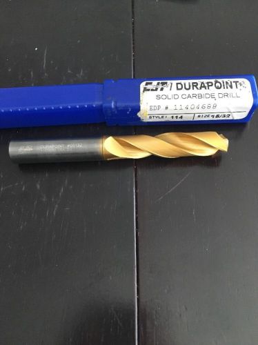 Durapoint 15/32 Solid Carbide Drill Style 114