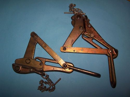 Lot of two Klein Cable Pullers 1684-5 &amp; 1659-5AT