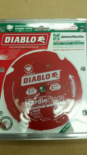 Freud D0704DH Diablo 7-1/4&#034;x4T Polycrstalline Diamond Hardie Fiber Cement Blade