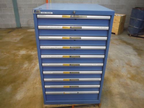 Lista 10 drawer cnc industrial machinist tool cabinet box 45&#034; x 28&#034; x 28&#034; (aux1) for sale