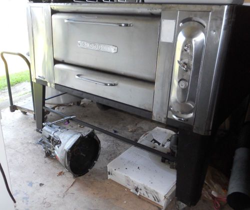 Blodgett 1000 propane gas pizza oven on wheels for sale