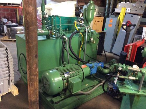 Large 40hp hydraulic pump, 72&#034;-25&#034;-32&#034; tank, Vickers pump, PV010 A2R SE3S 20