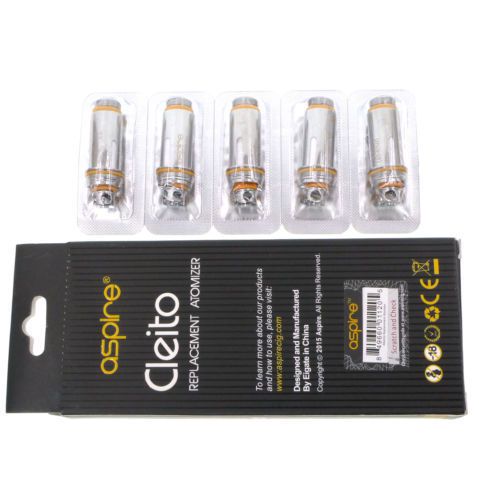 5PCS Replacement Cleito Dual Clapton Coils Head 0.4ohm For Aspire Cleito Tank