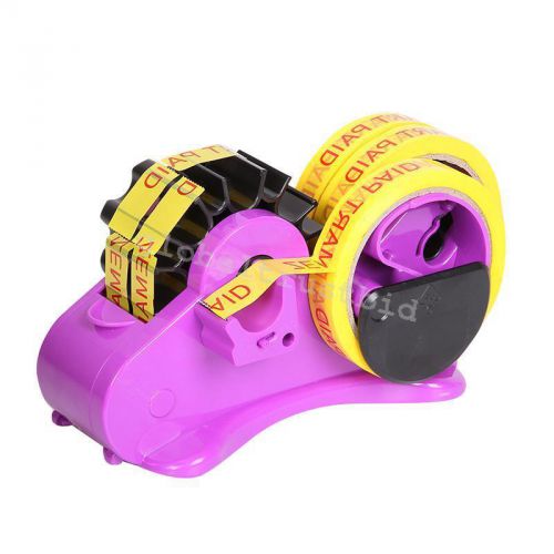 NEW 1 * Semi-auto Tape Dispenser Desktop Cutter Office Packing Home Office Tools