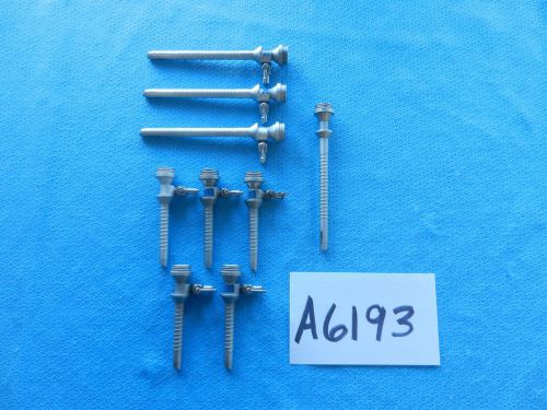 Conmed Surgical Core Entree II 5mm Cannulas Lot Of 9