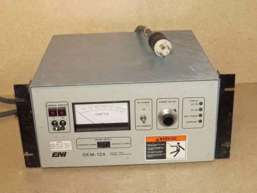 ** eni oem-12a rf generator, solid state power generator for sale