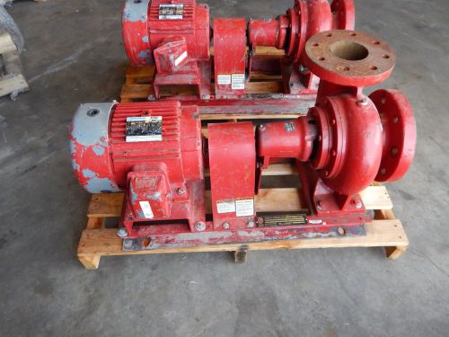 Bell &amp; gossett 1510 base mounted end suction pump 4ac, 5 hp, 230/460v for sale