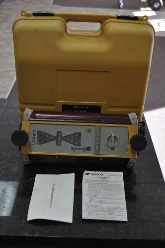 Topcon LS-B100 Machine Laser Receiver w/ Case Demo use only - Warranty