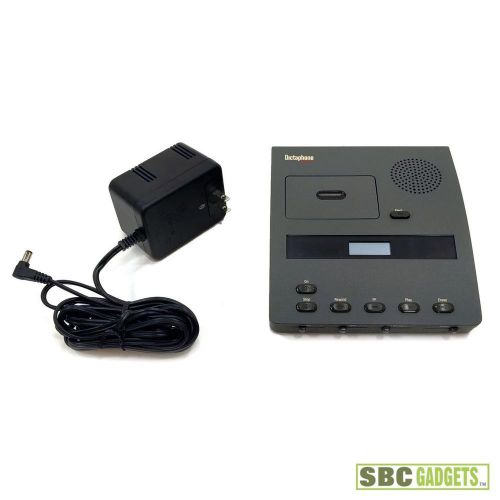 Dictaphone mini cassette transcriber voice processor w/power cord (model: 1740) for sale