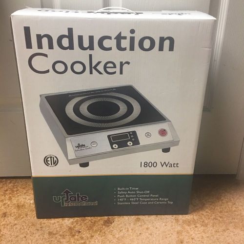 Update international 12&#034; countertop stainless steel induction cooker 1800 watt for sale