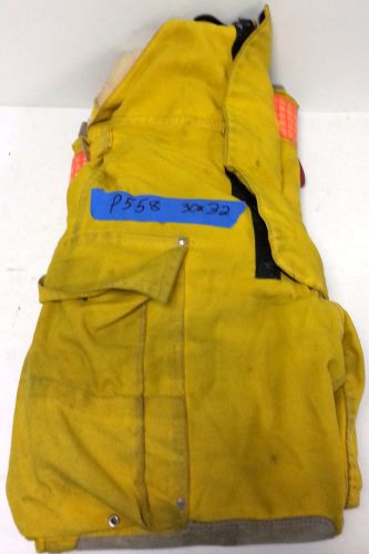 30x32 firefighter pants bunker turnout  fire gear - globe fire wear fighter p558 for sale