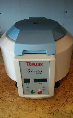 THERMO  CENTRA CL2 CL-2 BENCHTOP CENTRIFUGE + 215 ROTOR. NO BUCKETS