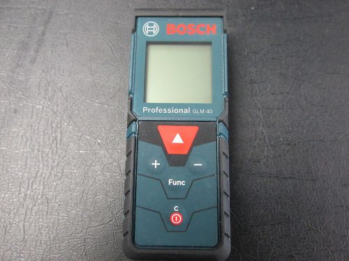 BOSCH PROFESSIONAL GLM 40 X LASER LEVEL 135GT 40M LASER MEASURE - FREE SHIPPING