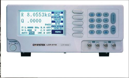 GW Instek LCR-819 High-End Precision Digital LCR Meter, 12Hz to 10kHz Test