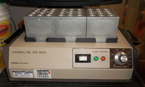 SYBRON THERMOLYNE DRI-BATH test tube warmer invitro diagnostic work