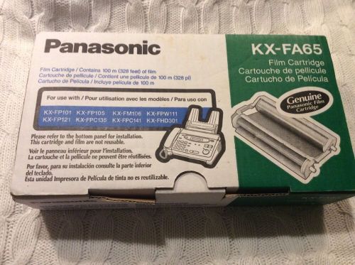 Panasonic KX-FA65 fax film cartridge new contains 100 m sealed
