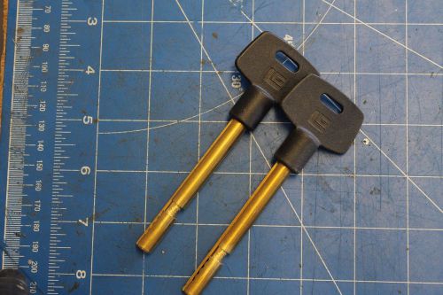 LA Gard 2270 3&#034; Mechanical Lock Uncut Key Blank Safe Security Locksmith