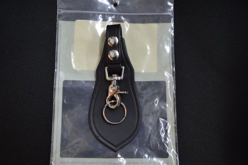 Boston Leather 5446 Deluxe Key Holder w/ Protective Flap