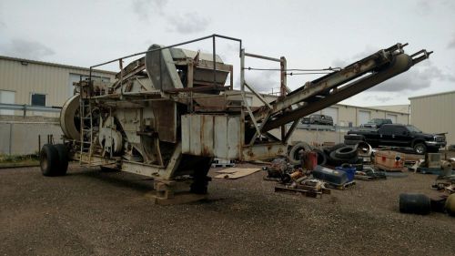 Cedar rapids pit-master jaw roll crusher, dirt, gravel, sand, gold, screen, rock for sale