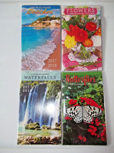Calendars Datebooks Two Years 2017 &amp; 2018 Pocket Size