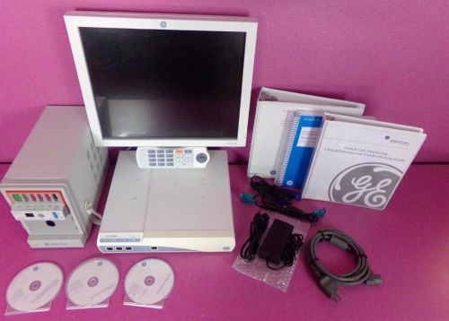 GE Solar 8000i Anesthesia Patient Monitor System w/ Tram-Rac 4A Module w/Manuals