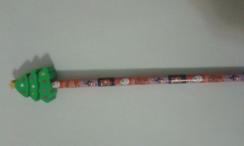 Xmas Creative Cartoon Pencils Cute Stationery 3 Pcs