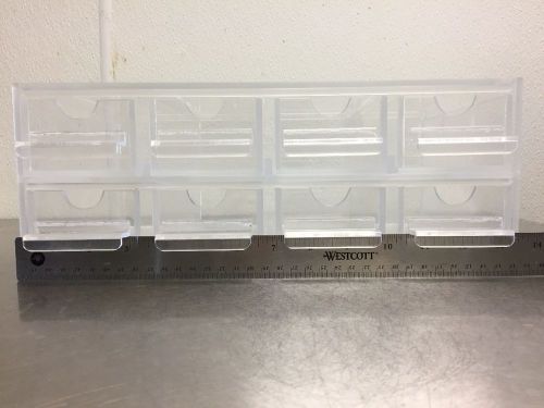 Cal-Mil 287 Eight Drawer Topping Dispenser - 13&#034; x 8&#034; x 5&#034;
