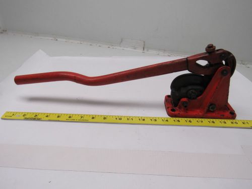 120 b bench mount cable wire rope cutter cuts up to 3/8&#034; for sale